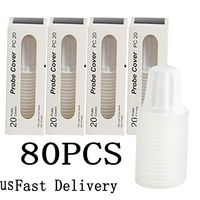 Ear Thermometer Probe Covers,Ear Thermometer Filter Caps,Disposable Covers Replacement for All Braun ThermoSca n Models 40PCS 80PCS 100PCS (80PCS)
