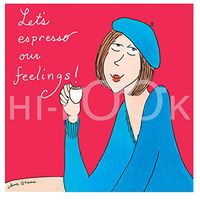 Hi-Look Microfiber Cleaning Cloth - Let's espresso our feelings!