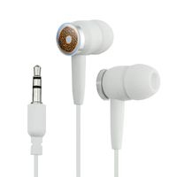 GRAPHICS & MORE Cute Donut with Sprinkles Chocolate Icing Novelty in-Ear Earbud Headphones