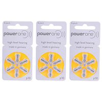 Power One Hearing Aid Batteries P312 (6 Pack)