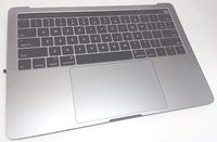 661-07946 MacBook Pro A1708 13" Retina Top Case w/Battery, Space Gray, Mid 2017