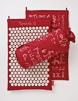 SPOONK SPACE Mat W Bag Cherry Red, 1 EA