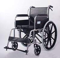 Transport Wheel Chair,Lightweight Wheelchair, Aluminum Alloy Wheelchair, Folding Portable Wheelchair, Manual, Disabled, Elderly, Toilet Function Well Built Easy to Use(17KG) for Adult