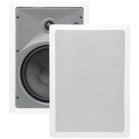 MTX CT Series Glass Fiber 2-Way in-Wall Speakers (8") Home Audio Crossover, Gray (CT825W)
