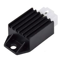 Voltage Regulator Rectifier 4 Pin for Tao Tao ATA-110 DATA135 125 Coolster 110CC ATV 3050B 3050B-2 3050C 3050D Roketa Kazuma Meerkat 50cc Falcon 90cc ATV Quad Howhit 150cc Go Kart