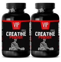 preworkout Supplement with creatine - CREATINE Powder 100G - creatine gain Weight - 2 Bottles (200G Powder)