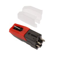 Festnight 1 Pc Vinyl Recorder Cartridge with Needle Stylus Replacement for Record Player w/Protect Cover (1PC)