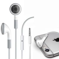 Fosmon Headphones Handsfree Headset with Jack Mic for Apple iPhone 6S/6S Plus, 6/6 Plus / 5S / 5C / 5 / 4 / 4S iPod Touch 5th / 4th Gen