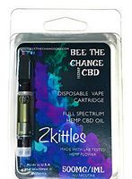 Bee The Change Hemp, Hemp Derived Oil, with ZKITTLES Terpenes, 1 Gram, Manage Stress & Anxiety, Promotes Relaxation