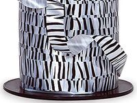 Citrus Zebra Curling Ribbon 7/16"x250 yds 100% Polypropylene (8 Rolls) - Wraps-CRZEB