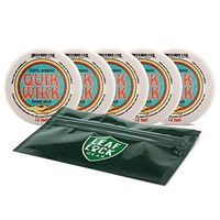 Quik Wikk 12 Feet Hemp Wick (5 Pack) with Leaf Lock Gear Smell Proof Pouch