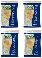 Bona Pro Series Ax0003437 18-Inch Microfiber Dusting Pad (Pack 4)