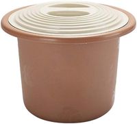 Adults Chamber Pot with Lids Urinals Spittoon Heightening Non-Slip Portable Toilets Household Potty Plastic Urinal Toilet Men and Women-B