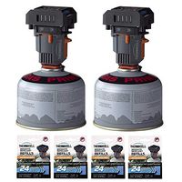 Thermacell - Two MR-BPR Backpacker Mosquito Repellers, Gen 2.0, and Four 24-Hour M-24 Mat Refill Packs Kit