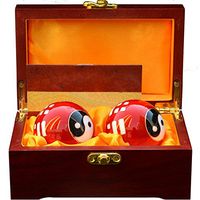 iLOVEPandas Chinese Massage Balls Hand Exercise Ball with Chime Baoding Balls (Style 1)