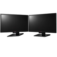 LG (24GM77) 24-Inch Widescreen LED-Lit Gaming Dual Monitor Workspace Bundle