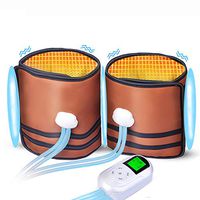Leg and Arm Air Massager for Circulation Sequential Compression Wraps Massager with Handheld Controller 6 Modes