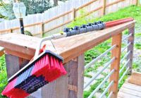 LB9 window-cleaning-water-fed-pole-FIBER-GLASS-35-FT-SAFE-WONT-ELECTROCUTE-YOU