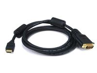 Monoprice 102696 6-Feet 28AWG HDMI to M1-D Video Cable - Black
