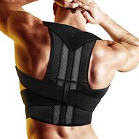 Posture Corrector Brace Clavicle Back Support Humpback Correction Belt Back Neck Pain Relief for Men and Women (Color : As Show-XL)