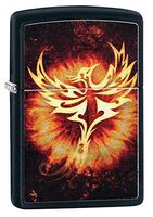 Custom Personalized Phoenix Design Windproof Lighter Free Engraving #29866