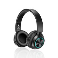 SLUB Bluetooth 5.0 Headphones Over Ear Wireless/Wired/TF with Mic 24H Play Time Hi-Fi Deep Bass HD Stereo Sports Active Noise Cancelling Foldable Game Headset for Cell Phone/PC