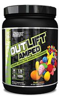 Nutrex Research Outlift Amped | Premium Pre-Workout Focus & Energy, Citrulline, Teacrine, Betaine, Creatine, Beta-Alanine | Fruit Candy | 20 Servings …