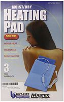 Bilt-Rite Mastex Health King-Size Heating Pad, Blue