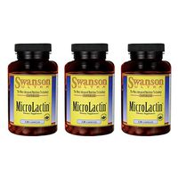 Swanson Microlactin 500 Milligrams 120 Capsules (3 Pack)