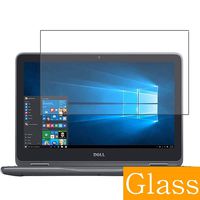 Synvy Tempered Glass Screen Protector for DELL Inspiron 11 3000 Series(3168/3169 / 3179) 11.6" Visible Area Protective Screen Film Protectors 9H Anti-Scratch Bubble Free