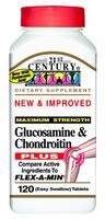 21st Century Glucosamine Chondroitin Plus, 120 Tablets