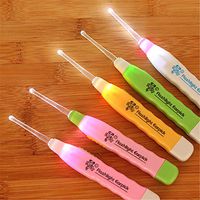 LBZEZR Baby Kid White LED Light Flashlight Ear Cleaning Remover Tweezer Earpick