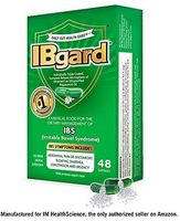 IBgard® for The Dietary Management of Irritable Bowel Syndrome (IBS) Symptoms Including, Abdominal Pain, Bloating, Diarrhea, Constipation†*, 48 Capsules