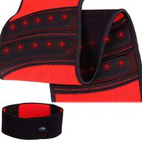 RZDJ Tourmaline Magnetic Therapy Waist Brace Self Heating Relief Back Pain Adjustable Waist Support Belt Lumbar Protector Brace