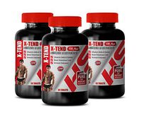 Male Testosterone Enhancement - X-TEND for Men - ALTIMATE Enhancement - tribulus terrestris for Men with Estrogen Blocker - 3 Bottles 180 Tablets