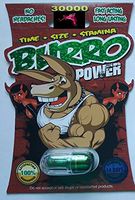 Burro POWER 300K Male Enhancement Energy Booster Pills a (6 Pills) PLUS LOVE POTION PEN