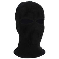 XGao Balaclava Face Mask for Cold Weather, Unisex Helmet Liner Skull Cap Beanie with Ear Covers Ultimate Thermal Hat Winter Hats Fleece Scarf Neck Warmer Skiing Cycling Hiking Ski (Black)