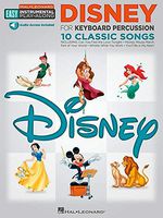 Disney - 10 Classic Songs: Keyboard Percussion Easy Instrumental Play-Along Book with Online Audio Tracks (Hal Leonard Easy Instrumental Play-Along)