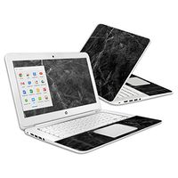 Mightyskins Skin Compatible with Hp Chromebook 14 (2014) - Black Marble | Protective, Durable, and Unique Vinyl Decal Wrap Cover | Easy to Apply, Remove, and Change Styles | Made in The USA