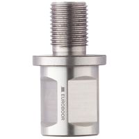 Euroboor Weldon Shank Adapter - 3/4" Weldon to 1/2" x 20 UNF 3 Jaw Chuck Adapter with Milled Steel Construction & Left-Hand Thread - IBK.14