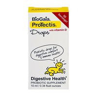 BioGaia ProTectis Baby Drops With Vitamin D, 0.34 oz (Pack of 4)