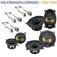 Compatible with Volkswagen Corrado 1990-1993 OEM Speaker Upgrade Harmony Speakers Package New