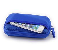 Diabetes Organizers Case Insulin Pens Glucose Meter Bag Testing Strips Kit Travel Headphone Power bank Carrying Pack for Men Women (Blue)