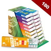 Cigarette Filters, Disposable Cigarette Filter Tips Holders, Anti Tar Filter Tips, Best Gift, Economy Pack - 180 Count