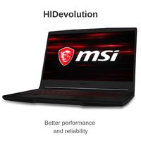 HIDevolution MSI GF63 Thin 9SC 15.6" FHD 120Hz | 2.4 GHz i5-9300H, GTX 1650 Max-Q, 16GB 2666MHz RAM, 512GB PCIe SSD | Authorized Performance Upgrades & Warranty