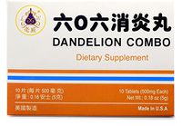 Dandelion Combo Herbal Supplement Helps Promote and Maintain A Healthy Urinary System 10 Tablets 500mg/each Made in USA