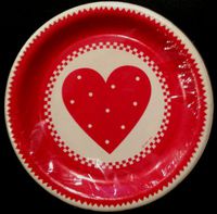 Valentines DAY 7" Plates - ALL Occassion - Valentines DAY