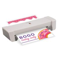 Mead Laminator, Thermal, HeatSeal Lamination Machine, 9.5" Max Width, includes EZAlign Laminating Sheets / Pouches (M1701862)