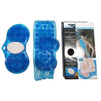 N.NIU Foot Scrubber Massager, Multi-Functional Foot Massage, Bath Brush Cleaner Reflexology Feet, Improves Circulation for Elderly Pregnant Women Shower