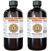 SLEEPALL - HawaiiPharm's Fast Acting Liquid Sleep Aid Natural Premium Herbal Extract Sleep Support Much More Powerful Than a Capsules or Tablets 2x32 oz